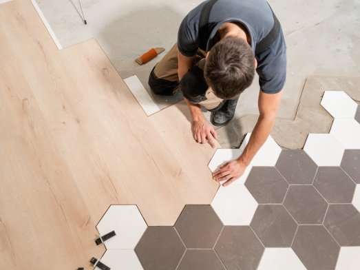 Flooring installation services in Winder