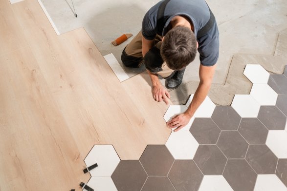 Flooring installation services in Winder